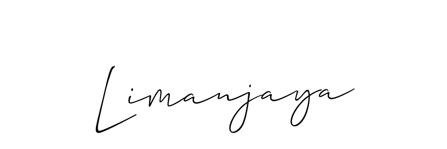 Make a beautiful signature design for name Limanjaya. Use this online signature maker to create a handwritten signature for free. Limanjaya signature style 2 images and pictures png