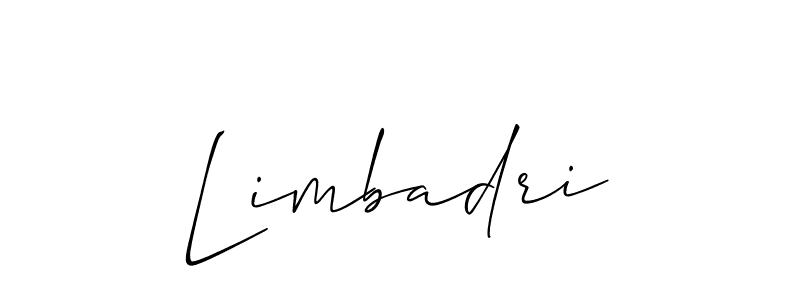 Also we have Limbadri name is the best signature style. Create professional handwritten signature collection using Allison_Script autograph style. Limbadri signature style 2 images and pictures png