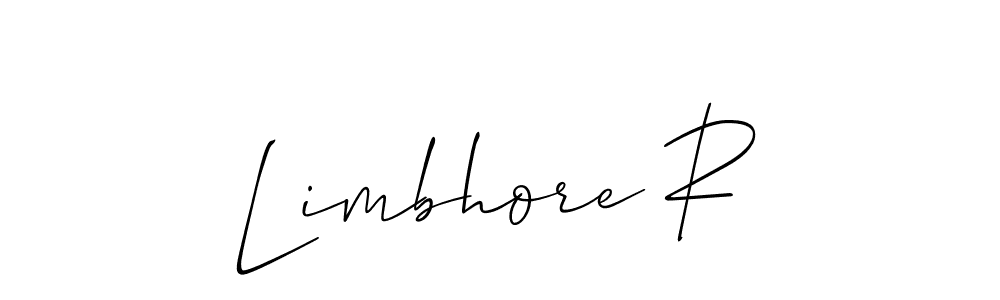 You can use this online signature creator to create a handwritten signature for the name Limbhore R. This is the best online autograph maker. Limbhore R signature style 2 images and pictures png