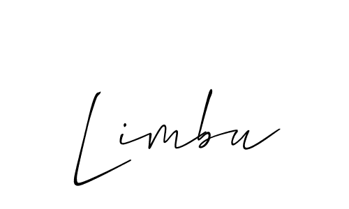 How to make Limbu name signature. Use Allison_Script style for creating short signs online. This is the latest handwritten sign. Limbu signature style 2 images and pictures png
