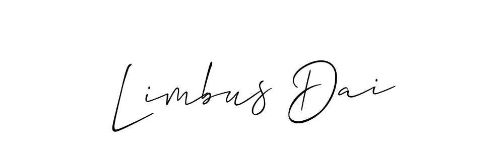 Best and Professional Signature Style for Limbus Dai. Allison_Script Best Signature Style Collection. Limbus Dai signature style 2 images and pictures png