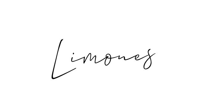 Once you've used our free online signature maker to create your best signature Allison_Script style, it's time to enjoy all of the benefits that Limones name signing documents. Limones signature style 2 images and pictures png