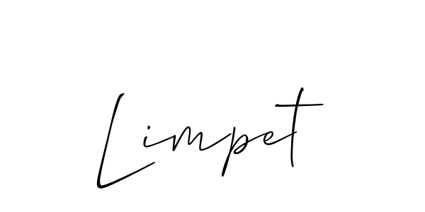 The best way (Allison_Script) to make a short signature is to pick only two or three words in your name. The name Limpet include a total of six letters. For converting this name. Limpet signature style 2 images and pictures png
