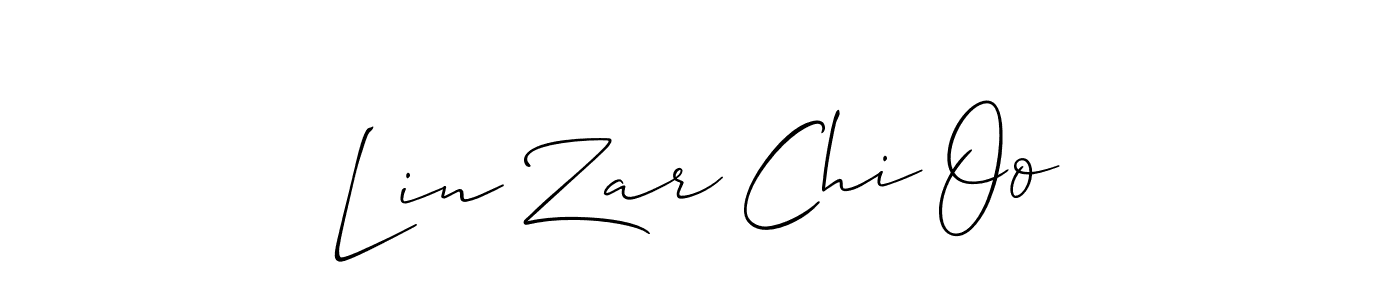 if you are searching for the best signature style for your name Lin Zar Chi Oo. so please give up your signature search. here we have designed multiple signature styles  using Allison_Script. Lin Zar Chi Oo signature style 2 images and pictures png