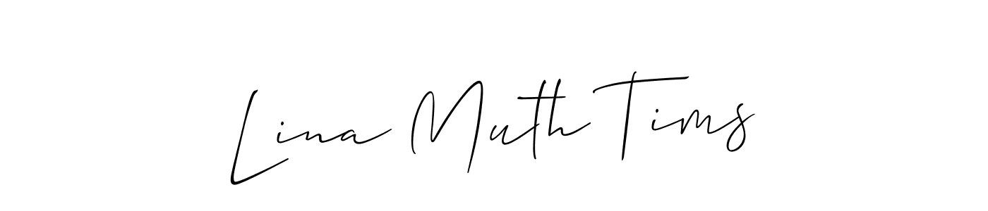 Here are the top 10 professional signature styles for the name Lina Muth Tims. These are the best autograph styles you can use for your name. Lina Muth Tims signature style 2 images and pictures png