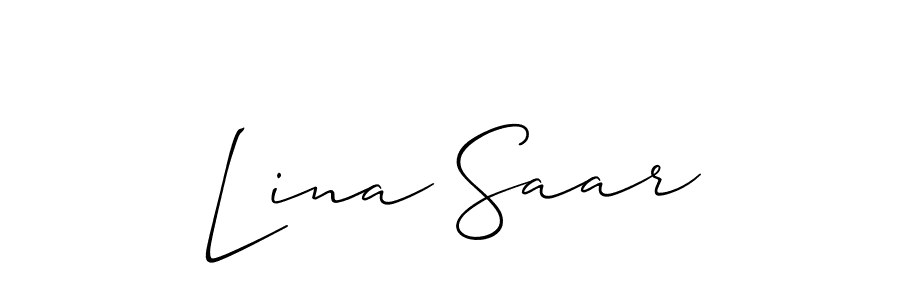 Here are the top 10 professional signature styles for the name Lina Saar. These are the best autograph styles you can use for your name. Lina Saar signature style 2 images and pictures png