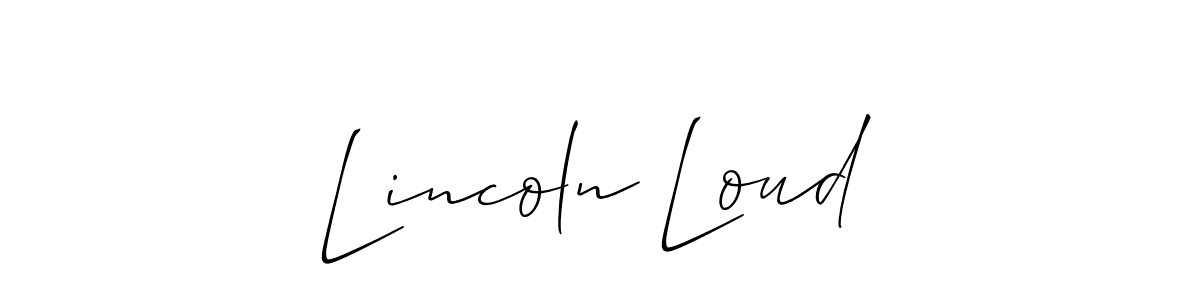 Also You can easily find your signature by using the search form. We will create Lincoln Loud name handwritten signature images for you free of cost using Allison_Script sign style. Lincoln Loud signature style 2 images and pictures png