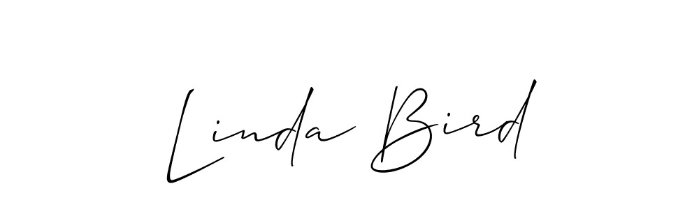 Similarly Allison_Script is the best handwritten signature design. Signature creator online .You can use it as an online autograph creator for name Linda Bird. Linda Bird signature style 2 images and pictures png