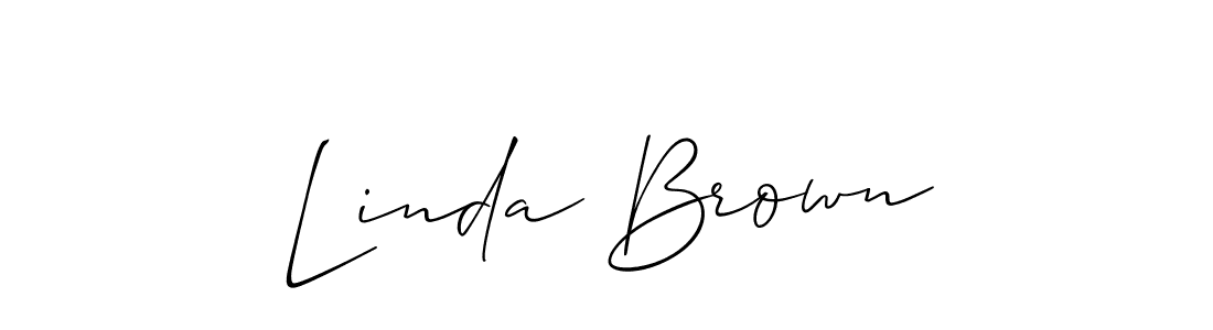 Also we have Linda Brown name is the best signature style. Create professional handwritten signature collection using Allison_Script autograph style. Linda Brown signature style 2 images and pictures png