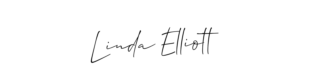 Also You can easily find your signature by using the search form. We will create Linda Elliott name handwritten signature images for you free of cost using Allison_Script sign style. Linda Elliott signature style 2 images and pictures png