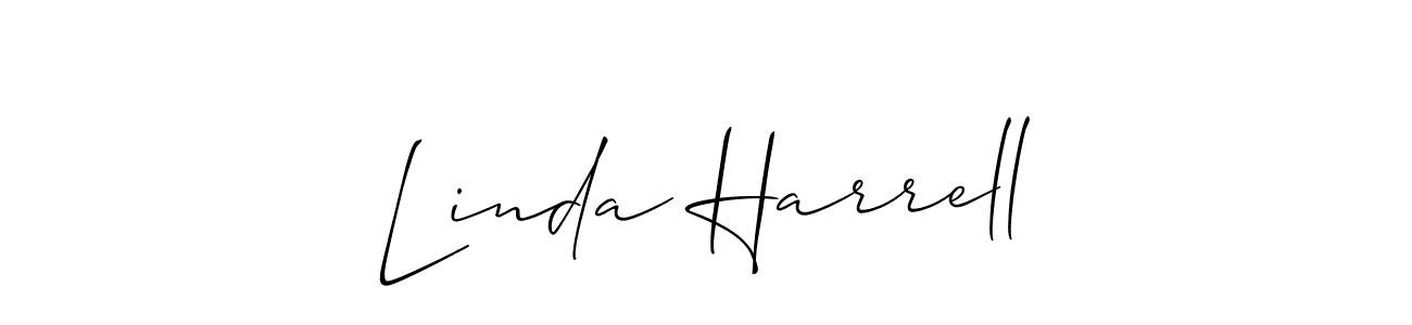 Similarly Allison_Script is the best handwritten signature design. Signature creator online .You can use it as an online autograph creator for name Linda Harrell. Linda Harrell signature style 2 images and pictures png
