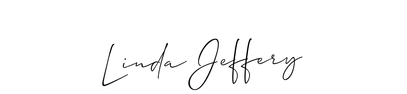 Also we have Linda Jeffery name is the best signature style. Create professional handwritten signature collection using Allison_Script autograph style. Linda Jeffery signature style 2 images and pictures png