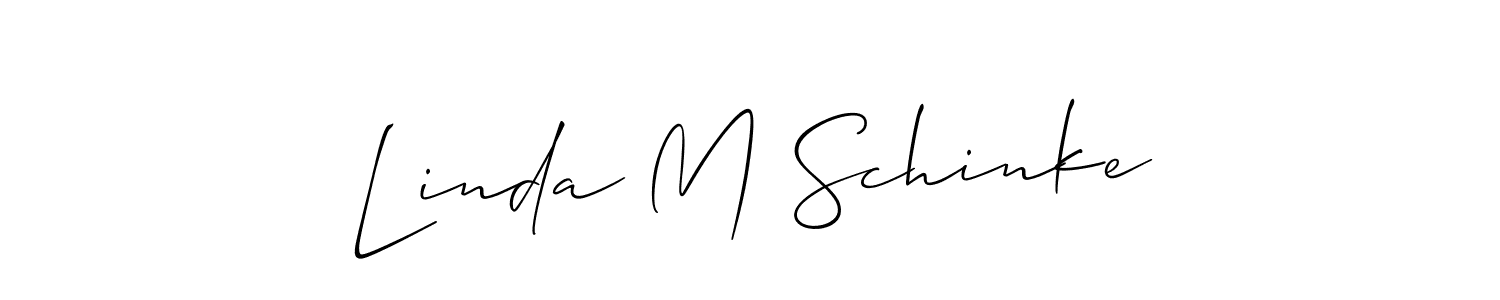 Make a beautiful signature design for name Linda M Schinke. Use this online signature maker to create a handwritten signature for free. Linda M Schinke signature style 2 images and pictures png