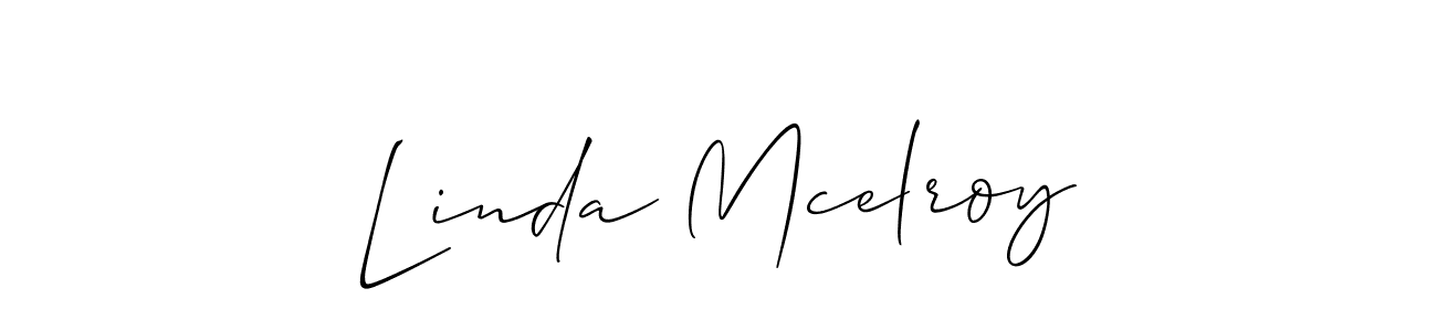 Also we have Linda Mcelroy name is the best signature style. Create professional handwritten signature collection using Allison_Script autograph style. Linda Mcelroy signature style 2 images and pictures png