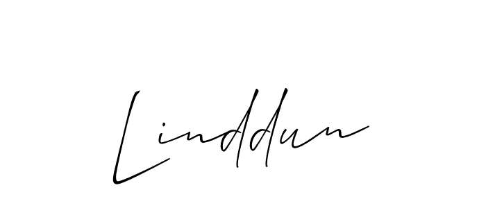 You should practise on your own different ways (Allison_Script) to write your name (Linddun) in signature. don't let someone else do it for you. Linddun signature style 2 images and pictures png
