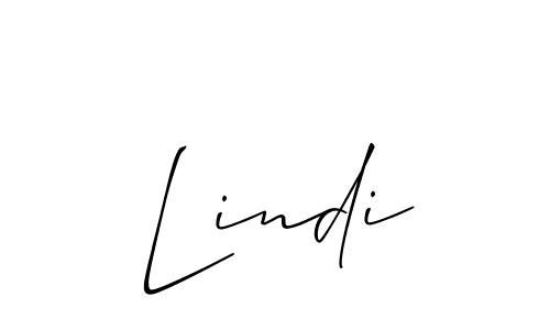 Best and Professional Signature Style for Lindi. Allison_Script Best Signature Style Collection. Lindi signature style 2 images and pictures png