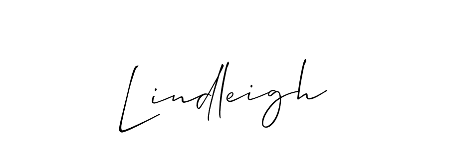 How to make Lindleigh signature? Allison_Script is a professional autograph style. Create handwritten signature for Lindleigh name. Lindleigh signature style 2 images and pictures png
