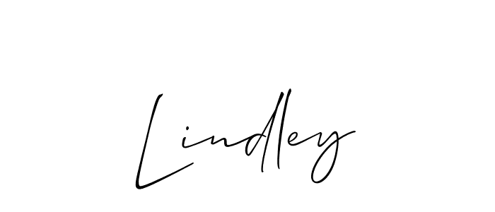 Best and Professional Signature Style for Lindley. Allison_Script Best Signature Style Collection. Lindley signature style 2 images and pictures png