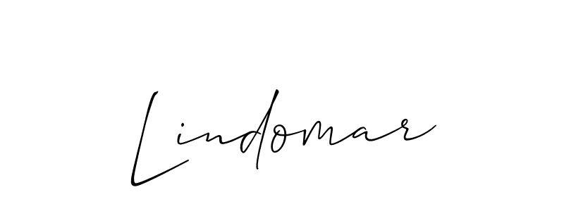Allison_Script is a professional signature style that is perfect for those who want to add a touch of class to their signature. It is also a great choice for those who want to make their signature more unique. Get Lindomar name to fancy signature for free. Lindomar signature style 2 images and pictures png