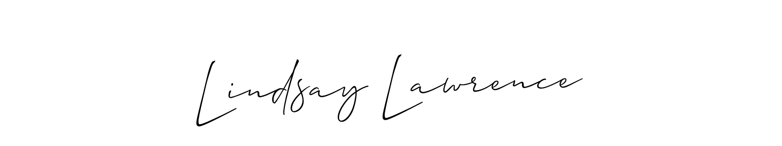 Check out images of Autograph of Lindsay Lawrence name. Actor Lindsay Lawrence Signature Style. Allison_Script is a professional sign style online. Lindsay Lawrence signature style 2 images and pictures png