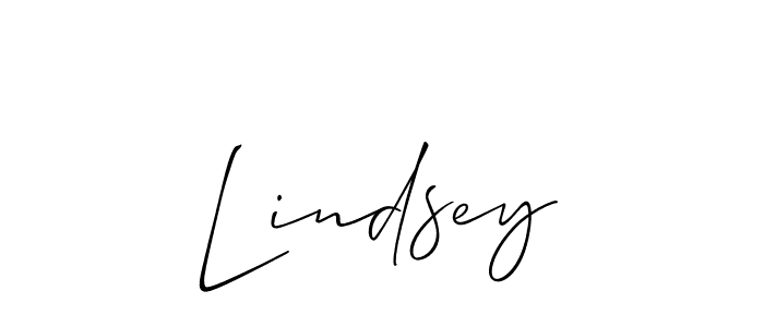 You should practise on your own different ways (Allison_Script) to write your name (Lindsey) in signature. don't let someone else do it for you. Lindsey signature style 2 images and pictures png