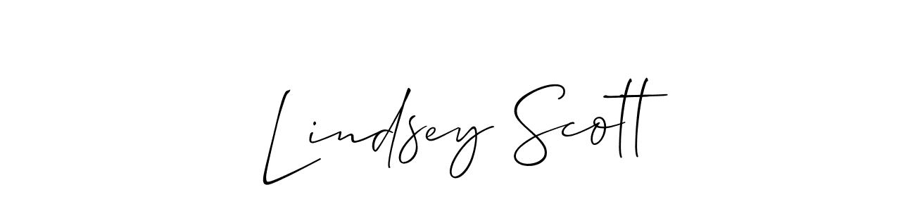 if you are searching for the best signature style for your name Lindsey Scott. so please give up your signature search. here we have designed multiple signature styles  using Allison_Script. Lindsey Scott signature style 2 images and pictures png