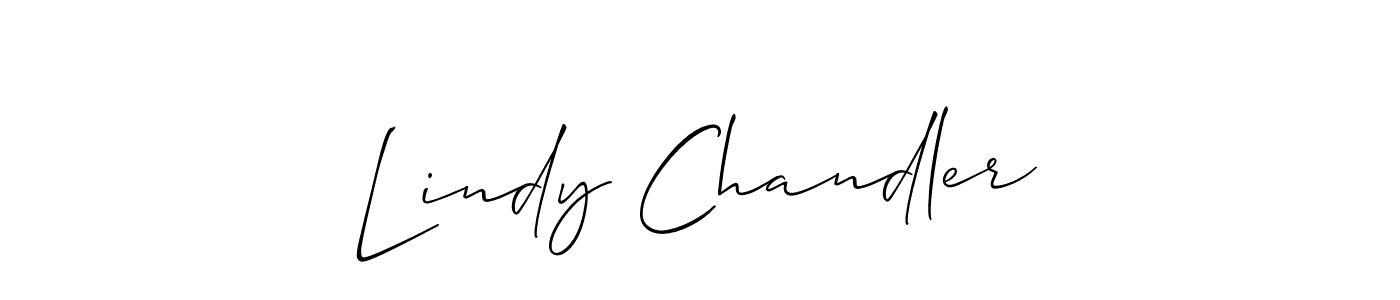 Make a beautiful signature design for name Lindy Chandler. Use this online signature maker to create a handwritten signature for free. Lindy Chandler signature style 2 images and pictures png