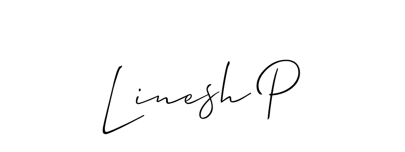 You can use this online signature creator to create a handwritten signature for the name Linesh P. This is the best online autograph maker. Linesh P signature style 2 images and pictures png