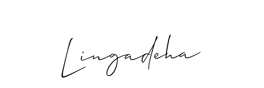 Here are the top 10 professional signature styles for the name Lingadeha. These are the best autograph styles you can use for your name. Lingadeha signature style 2 images and pictures png