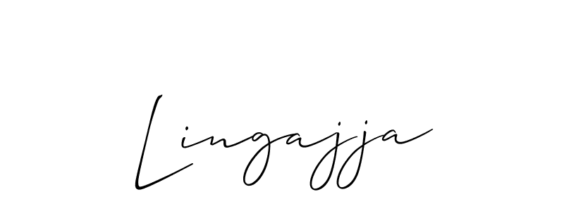 Make a beautiful signature design for name Lingajja. Use this online signature maker to create a handwritten signature for free. Lingajja signature style 2 images and pictures png