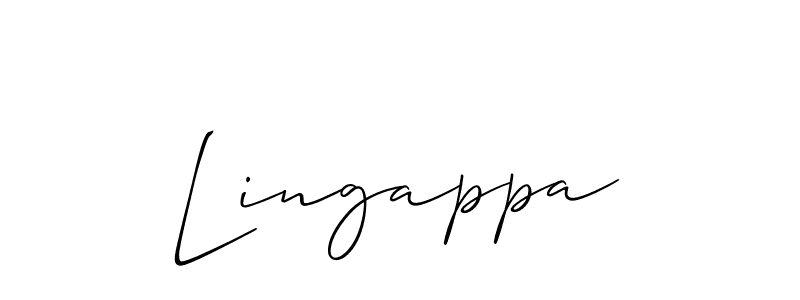 Make a beautiful signature design for name Lingappa. Use this online signature maker to create a handwritten signature for free. Lingappa signature style 2 images and pictures png