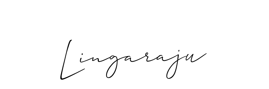 Lingaraju stylish signature style. Best Handwritten Sign (Allison_Script) for my name. Handwritten Signature Collection Ideas for my name Lingaraju. Lingaraju signature style 2 images and pictures png