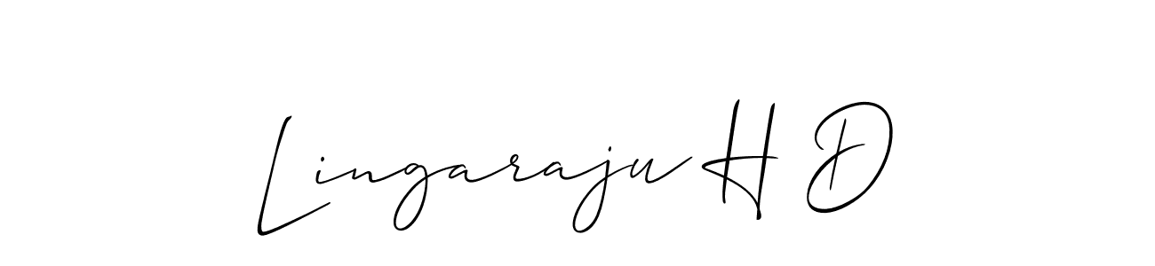 Here are the top 10 professional signature styles for the name Lingaraju H D. These are the best autograph styles you can use for your name. Lingaraju H D signature style 2 images and pictures png