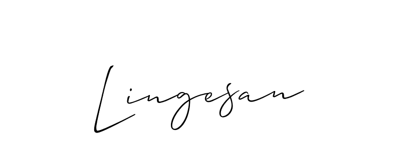 You can use this online signature creator to create a handwritten signature for the name Lingesan. This is the best online autograph maker. Lingesan signature style 2 images and pictures png