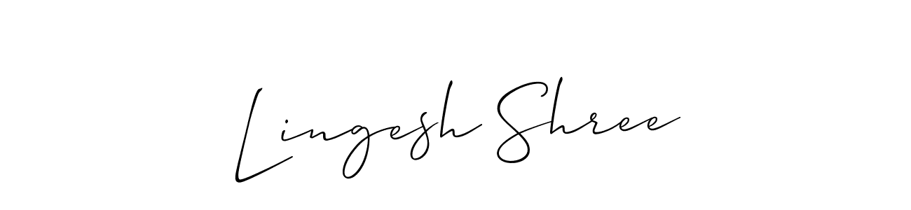You can use this online signature creator to create a handwritten signature for the name Lingesh Shree. This is the best online autograph maker. Lingesh Shree signature style 2 images and pictures png