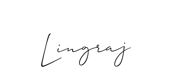 It looks lik you need a new signature style for name Lingraj. Design unique handwritten (Allison_Script) signature with our free signature maker in just a few clicks. Lingraj signature style 2 images and pictures png