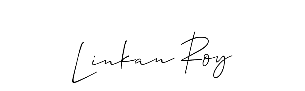 Linkan Roy stylish signature style. Best Handwritten Sign (Allison_Script) for my name. Handwritten Signature Collection Ideas for my name Linkan Roy. Linkan Roy signature style 2 images and pictures png