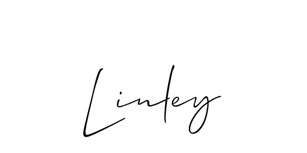 How to make Linley name signature. Use Allison_Script style for creating short signs online. This is the latest handwritten sign. Linley signature style 2 images and pictures png