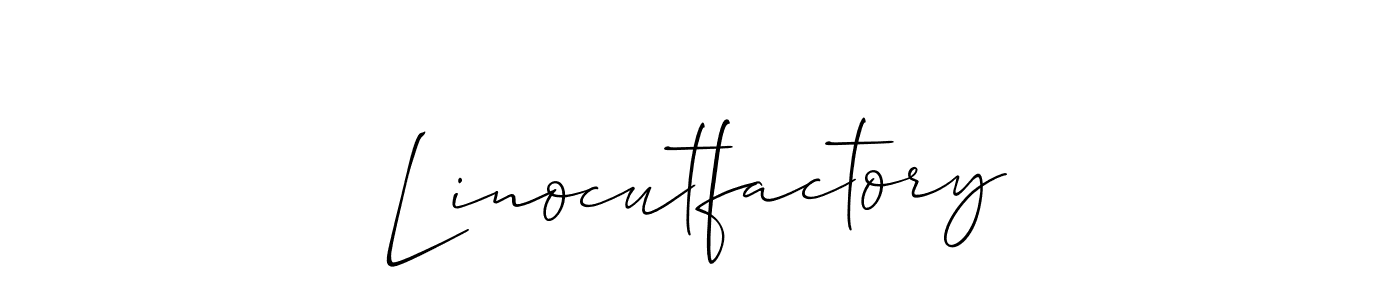 Make a beautiful signature design for name Linocutfactory. Use this online signature maker to create a handwritten signature for free. Linocutfactory signature style 2 images and pictures png