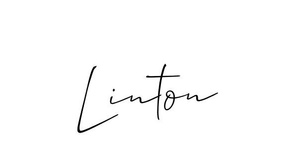 Similarly Allison_Script is the best handwritten signature design. Signature creator online .You can use it as an online autograph creator for name Linton. Linton signature style 2 images and pictures png