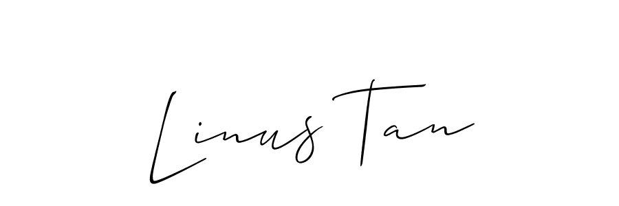 Also we have Linus Tan name is the best signature style. Create professional handwritten signature collection using Allison_Script autograph style. Linus Tan signature style 2 images and pictures png