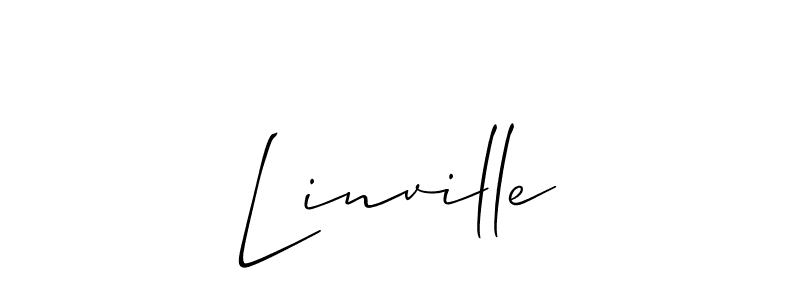 Here are the top 10 professional signature styles for the name Linville. These are the best autograph styles you can use for your name. Linville signature style 2 images and pictures png