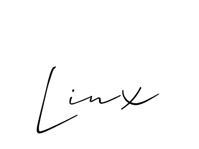 How to make Linx name signature. Use Allison_Script style for creating short signs online. This is the latest handwritten sign. Linx signature style 2 images and pictures png