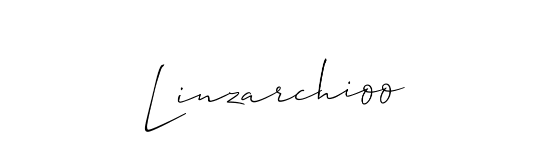 How to Draw Linzarchioo signature style? Allison_Script is a latest design signature styles for name Linzarchioo. Linzarchioo signature style 2 images and pictures png