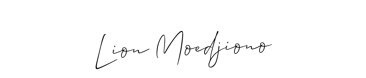 Here are the top 10 professional signature styles for the name Lion Moedjiono. These are the best autograph styles you can use for your name. Lion Moedjiono signature style 2 images and pictures png