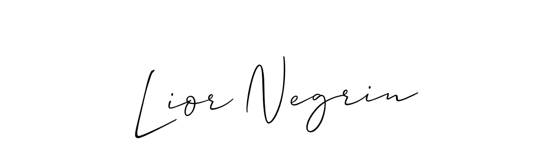 Make a beautiful signature design for name Lior Negrin. Use this online signature maker to create a handwritten signature for free. Lior Negrin signature style 2 images and pictures png