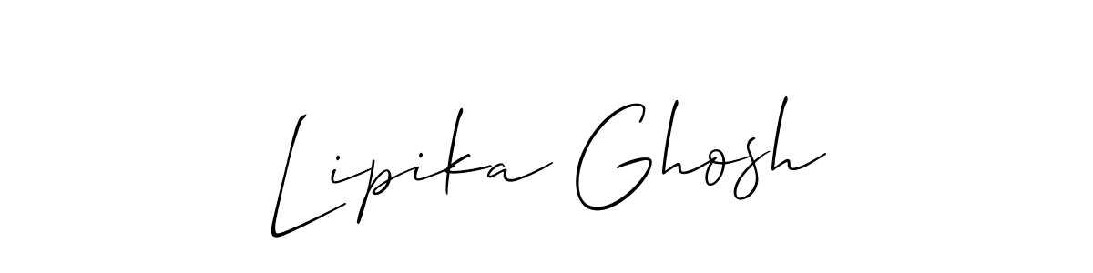 Best and Professional Signature Style for Lipika Ghosh. Allison_Script Best Signature Style Collection. Lipika Ghosh signature style 2 images and pictures png
