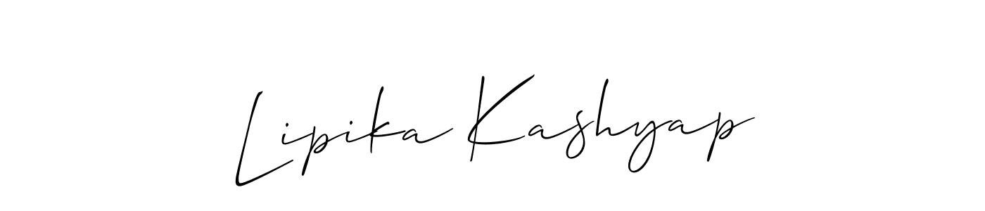 Make a beautiful signature design for name Lipika Kashyap. Use this online signature maker to create a handwritten signature for free. Lipika Kashyap signature style 2 images and pictures png