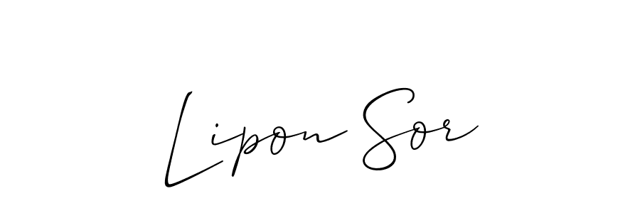 You can use this online signature creator to create a handwritten signature for the name Lipon Sor. This is the best online autograph maker. Lipon Sor signature style 2 images and pictures png