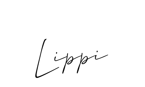 Make a beautiful signature design for name Lippi. Use this online signature maker to create a handwritten signature for free. Lippi signature style 2 images and pictures png